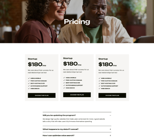 Development showcase